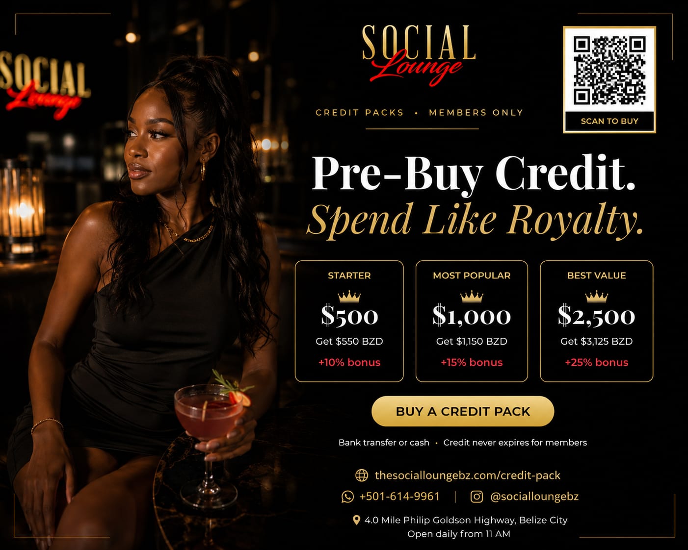 Social Lounge — flyer 3