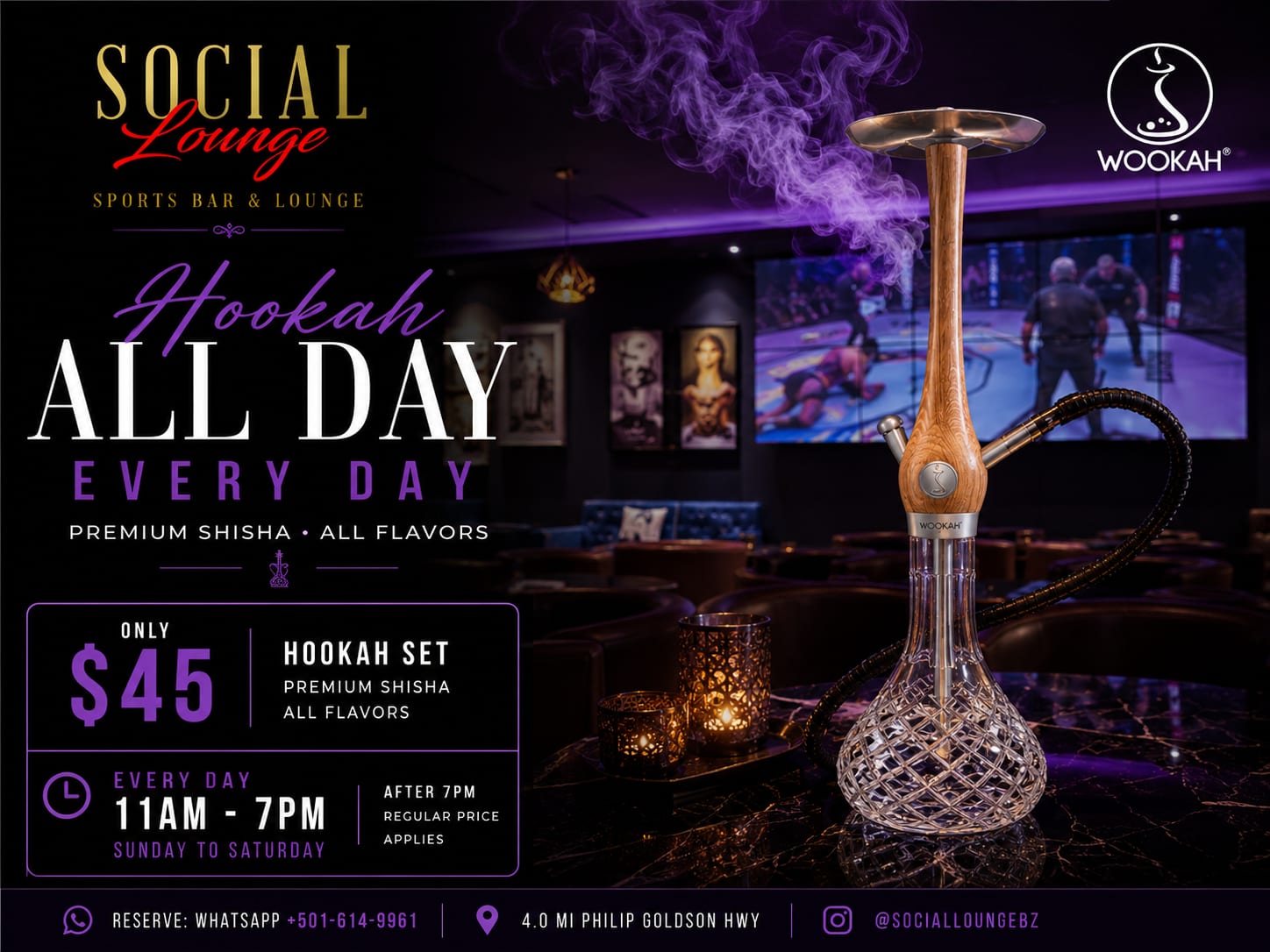 Social Lounge — flyer 21