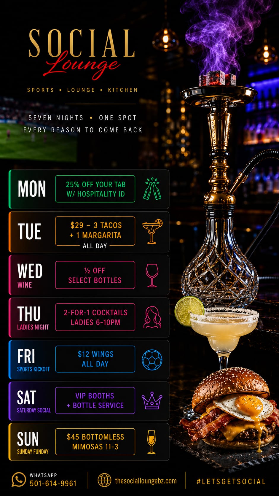 Social Lounge — flyer 25