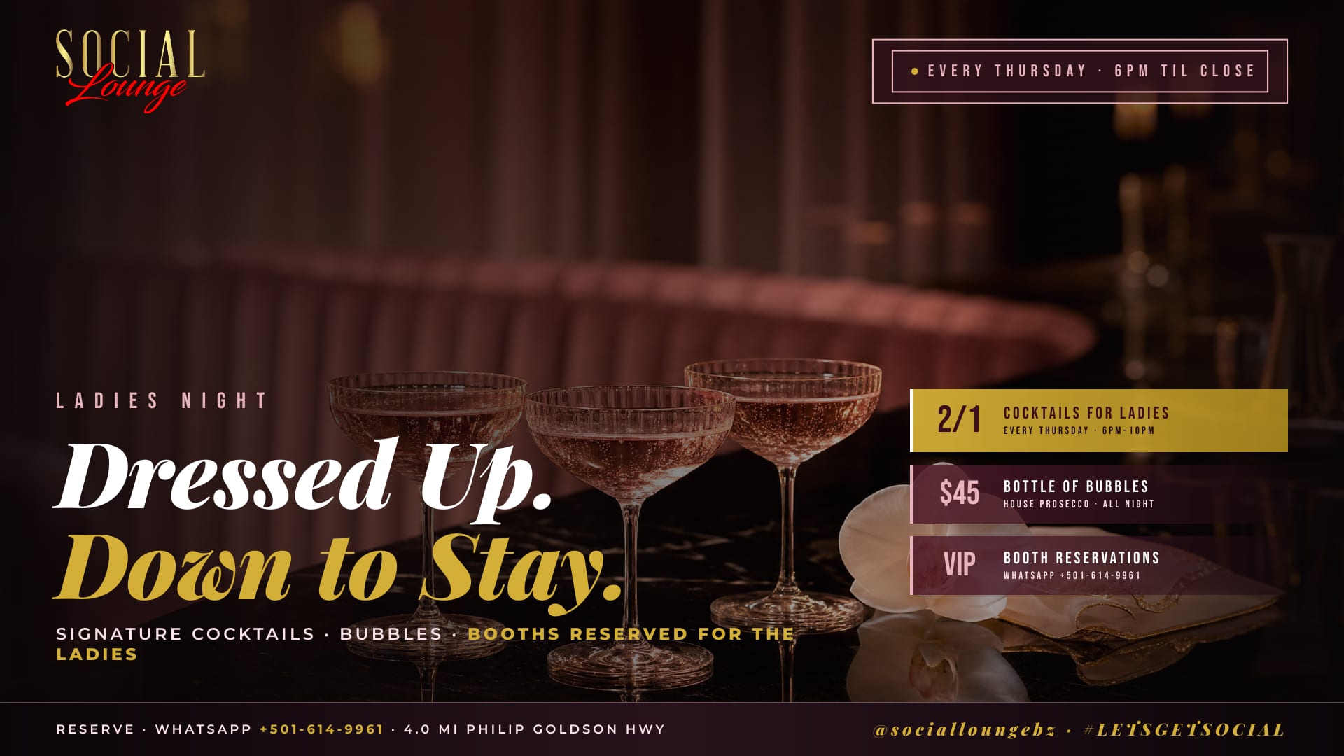 Social Lounge — flyer 60