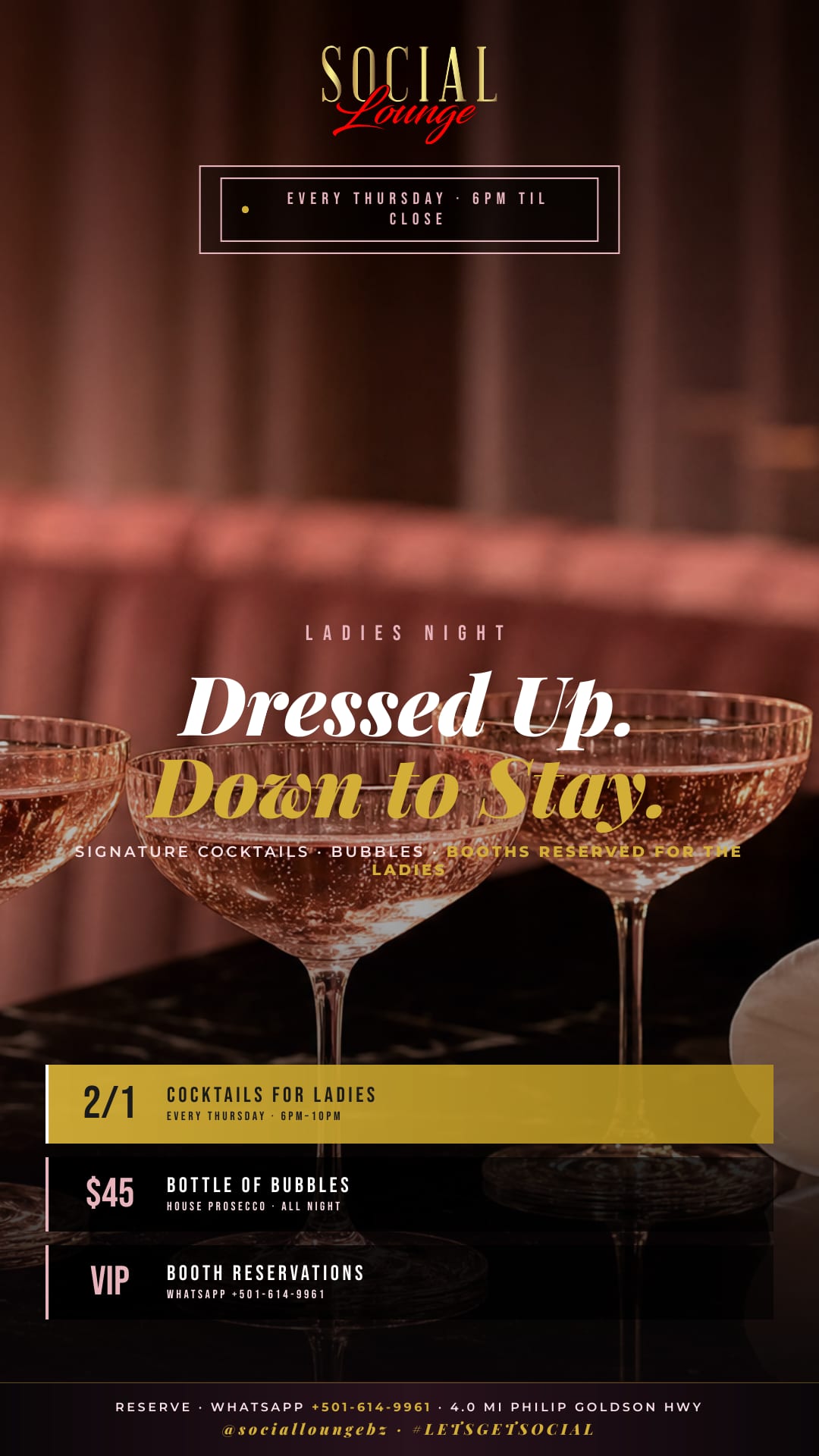 Social Lounge — flyer 62