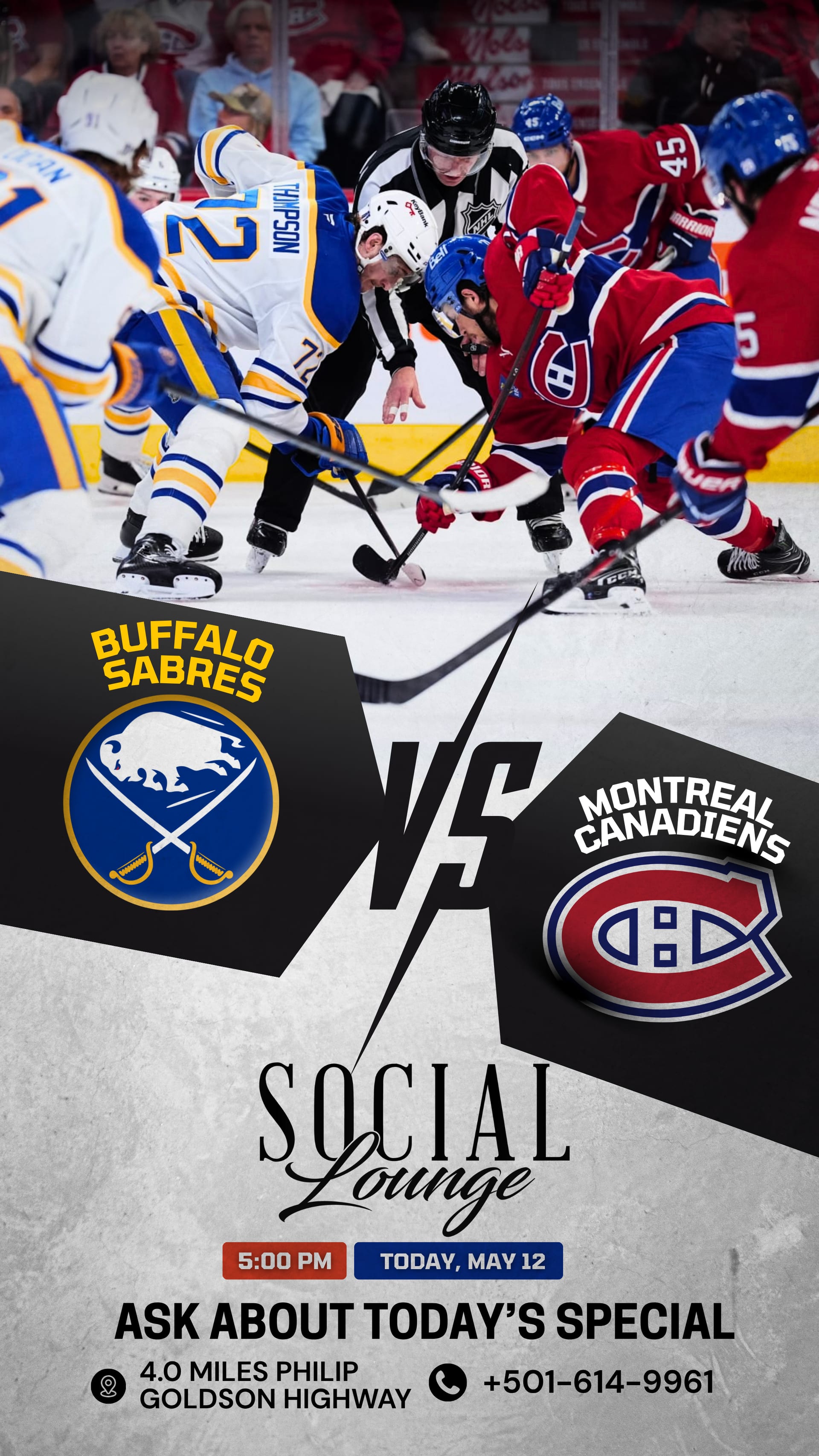 Social Lounge — sports-flyer 9