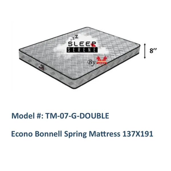 Econo Bonnell Spring Mattress 137 x 191 cm