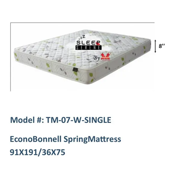 Econo Bonnell Spring Mattress 91 x 191 cm