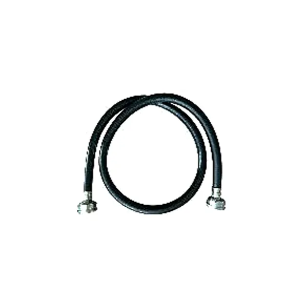 Faucet Supply Line PVC Braided Hose Matte Black (Washing Machine)