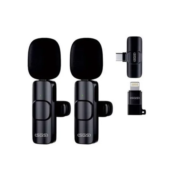 SGS MIC-TWINS-2 Wireless Lavalier Microphones