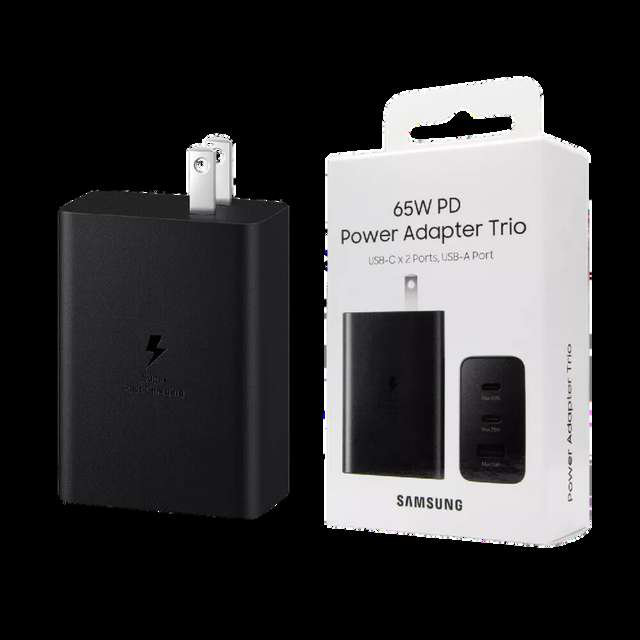 65W PD Power Adapter Trio