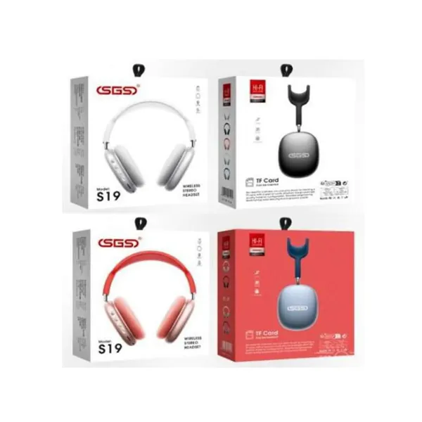 SGS S19 Over-Ear Headphones