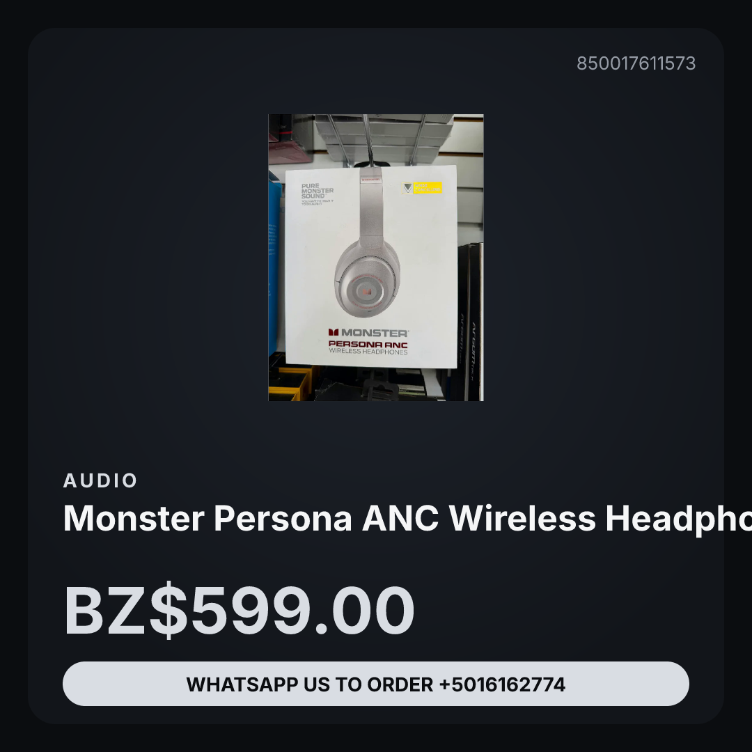 MONSTER PERSONA ANC WIRELESS HEADPHONE