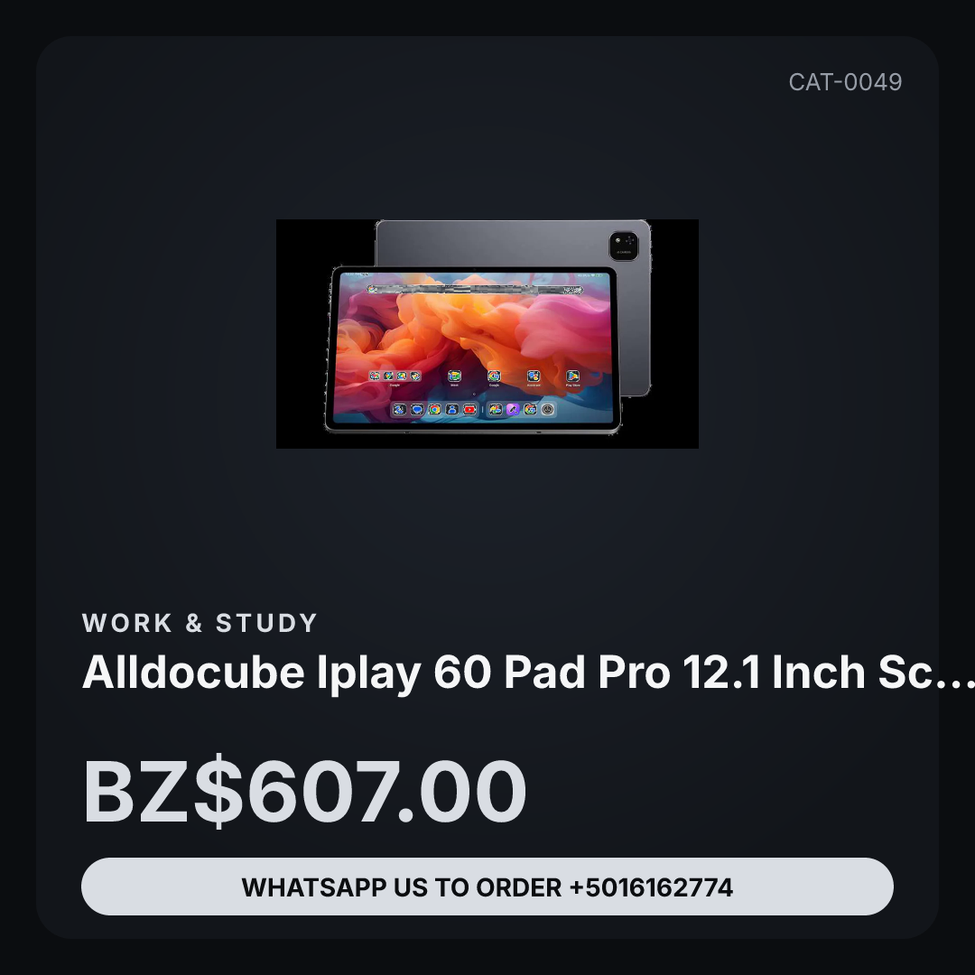 Alldocube Iplay 60 Pad Pro 12.1 Inch Screen