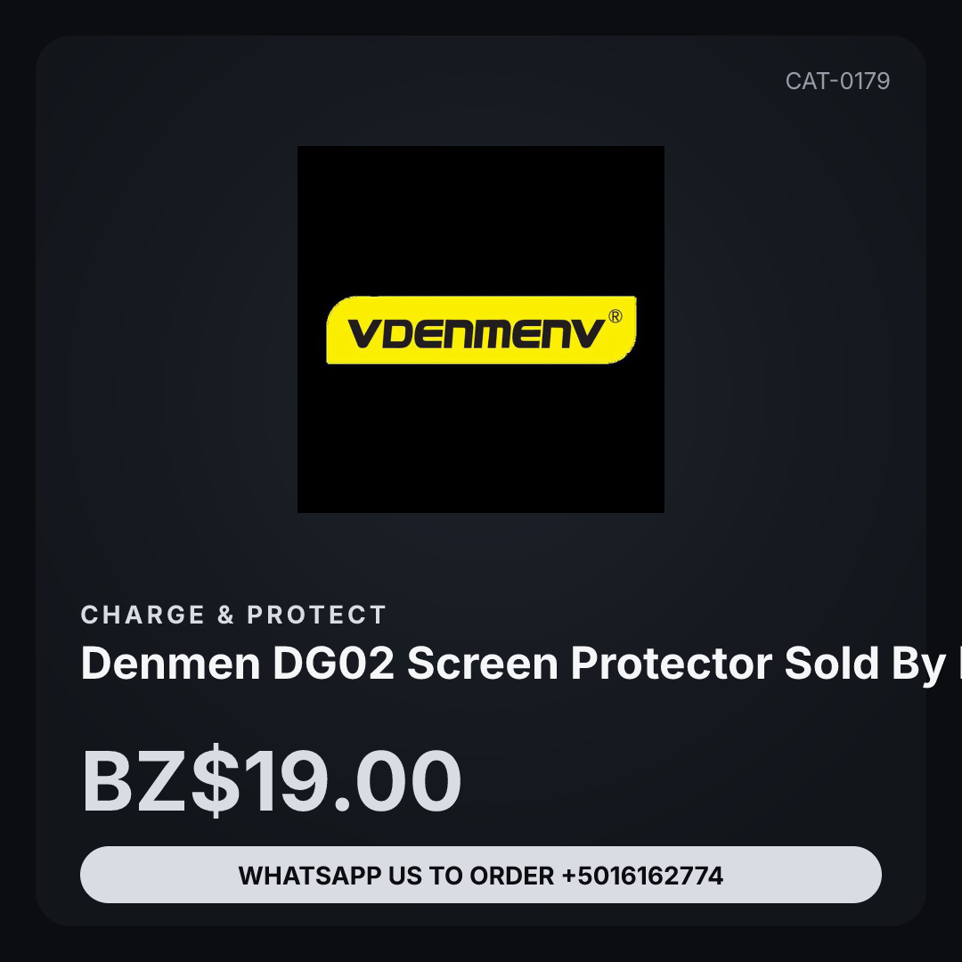 Denmen DG02 Screen Protector Sold By Box Of 10 Only